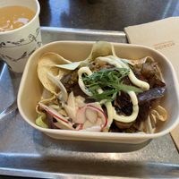 Vegan wrap with swedish mushrooms and apple   at Vårt Kök in Malmo