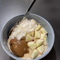 Apple porridge   at Copenhagen Coffee Lab - Alfama in Lisbon