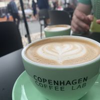 Coffee  at Copenhagen Coffee Lab - Campo de Santa Clara in Lisbon