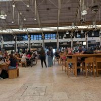 Food court at Time Out Market in Lisbon