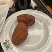 vegan curry croquettes   at Time Out Market in Lisbon