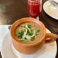   at Khinkali House in Tbilisi