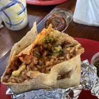 #2 vegan burritoos  at Super Cucas in Santa Barbara