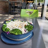 Tofu salad. And I had them add vegan cheese. Make sure you try the sesame dressing with it. It’s great.  at The Tomato Head - downtown in Knoxville