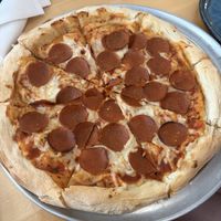 Vegan pizzaa  at The Tomato Head - downtown in Knoxville