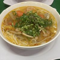Curry noodle soup  at Quan An Lạc Vegetarian Food in Quang Nam