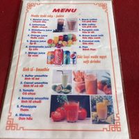 Menu   at Quan An Lạc Vegetarian Food in Quang Nam
