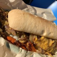 Cheesesteak Sandwich at Green New American Vegetarian in Phoenix