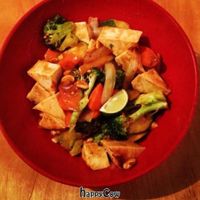 Thai bowl at Green New American Vegetarian in Phoenix