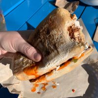 Wendy’s pickle  at Green New American Vegetarian in Phoenix