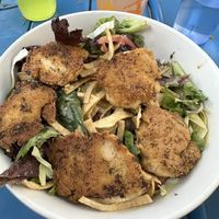 Artichoke Salad with Vegan Chikn  at Green New American Vegetarian in Phoenix