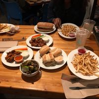 veggie feast! at Green New American Vegetarian in Phoenix