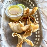 Crab puffs   at Green New American Vegetarian in Phoenix