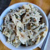 Bowtie salad at Green New American Vegetarian in Phoenix