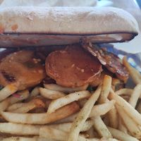 Spicy sauce at Green New American Vegetarian in Phoenix