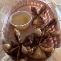 Crab puffs  at Green New American Vegetarian in Phoenix