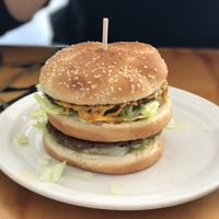 Vegan Big Mac. at Green New American Vegetarian in Phoenix