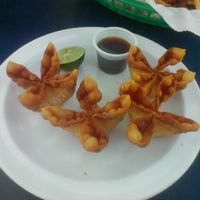 Vegan crab wontons at Green New American Vegetarian in Phoenix