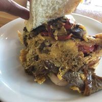 Cheesesteak at Green New American Vegetarian in Phoenix