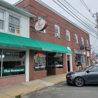 Outside of restaurant at Thai House in Hampton