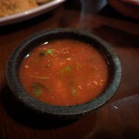 fresh salsa at Gabriel's in Santa Fe
