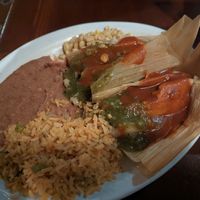 Tamale at Gabriel's in Santa Fe