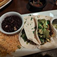 Tacos Verdes at Gabriel's in Santa Fe