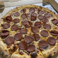 Large pepperoni   at Plant Pizza in Cooper City