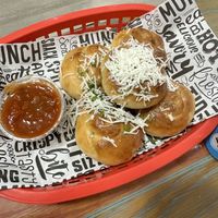 Garlic Knots, 5 comes with the order $6  at Plant Pizza in Cooper City