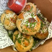 Garlic knots, a must   at Plant Pizza in Cooper City