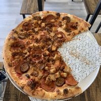 Meatless Love Pizza 14"  at Plant Pizza in Cooper City