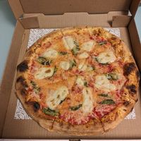 Margarita Pizza at Plant Pizza in Cooper City