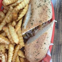 Sausage pepper panini   at Plant Pizza in Cooper City