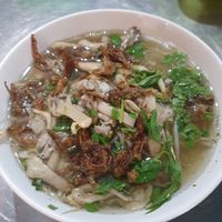 The best pho I ever had:) at Quán Phở Chay anh Hải in Hanoi