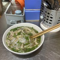 Breakfast pho  at Quán Phở Chay anh Hải in Hanoi