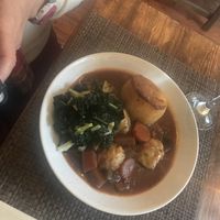 Dumplings  at The Bean Inn in St Ives