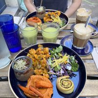 Vegan Brunch (also came with dessert)  at Hododa in Marseille