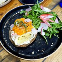 Buckwheat pancake with marinated carrot (weekly dish) at Hododa in Marseille