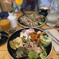 Savoury dish at brunch that changes every week   at Hododa in Marseille