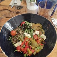 Hododa plate with homemade tofu feta at Hododa in Marseille