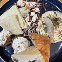 100% vegan lunch restaurant in the cute neighborhood le panier! It's quite small inside so best to reserve. The food was delicious and the server was so sweet!!  at Hododa in Marseille