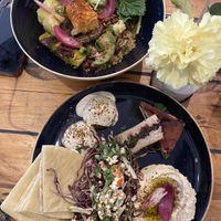 Hododa Bowl and Mezze Platter  at Hododa in Marseille