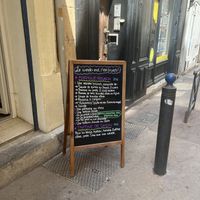 Menu  at Hododa in Marseille