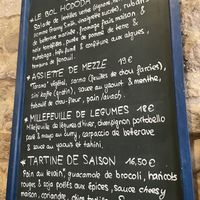 Lunch menu  at Hododa in Marseille