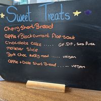 Sweet treats  at An Lanntair Cafe Bar in Isle Of Lewis