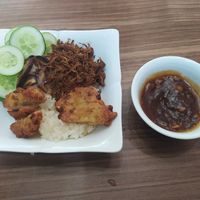 Sticky rice at Lian Hua Vegetarian in Hanoi