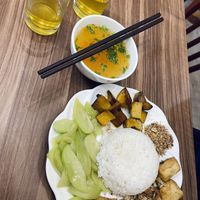   at Lian Hua Vegetarian in Hanoi