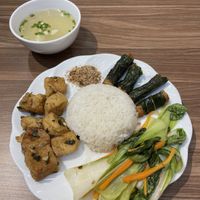   at Lian Hua Vegetarian in Hanoi