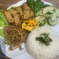   at Lian Hua Vegetarian in Hanoi