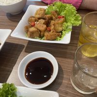 Tofu  at Lian Hua Vegetarian in Hanoi